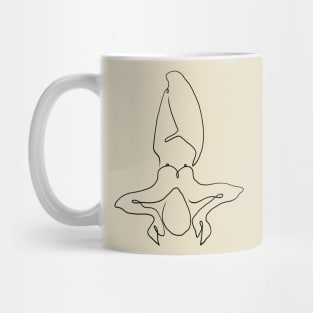 Cancer Celestial Line Art Mug